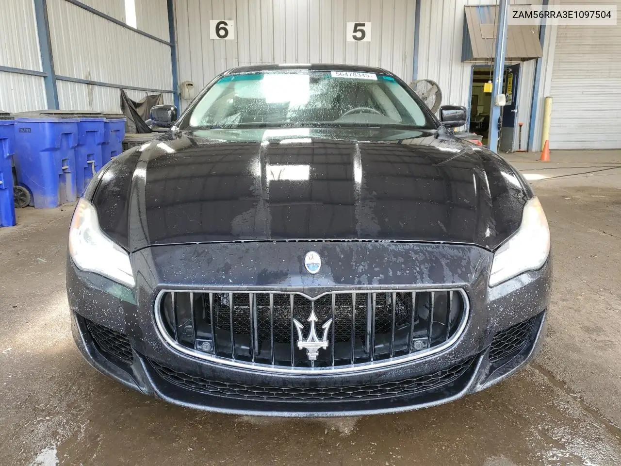 2014 Maserati Quattroporte S VIN: ZAM56RRA3E1097504 Lot: 56478345