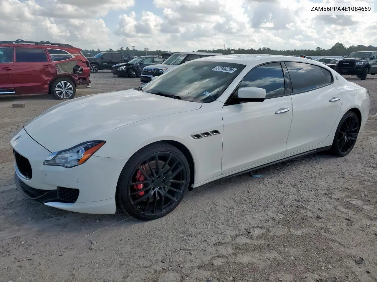2014 Maserati Quattroporte Gts VIN: ZAM56PPA4E1084669 Lot: 61640355