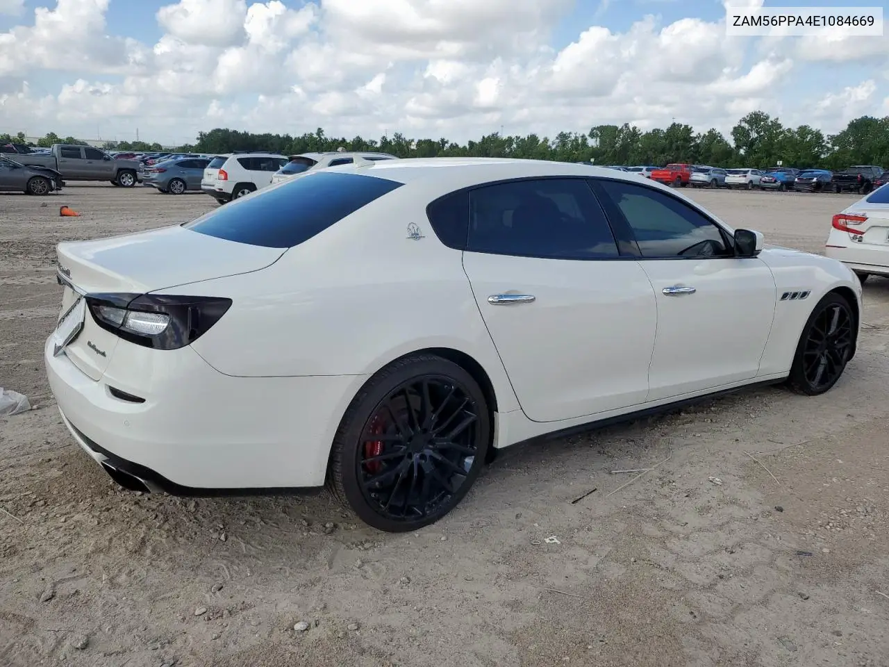 2014 Maserati Quattroporte Gts VIN: ZAM56PPA4E1084669 Lot: 61640355