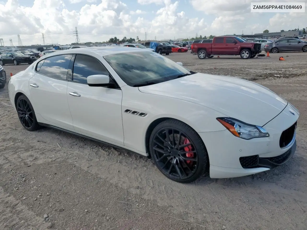2014 Maserati Quattroporte Gts VIN: ZAM56PPA4E1084669 Lot: 61640355