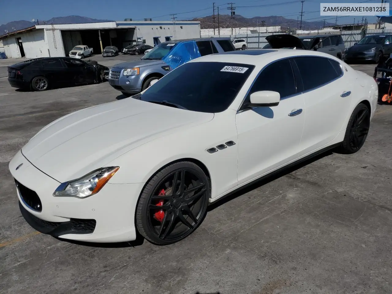 2014 Maserati Quattroporte S VIN: ZAM56RRAXE1081235 Lot: 64766915