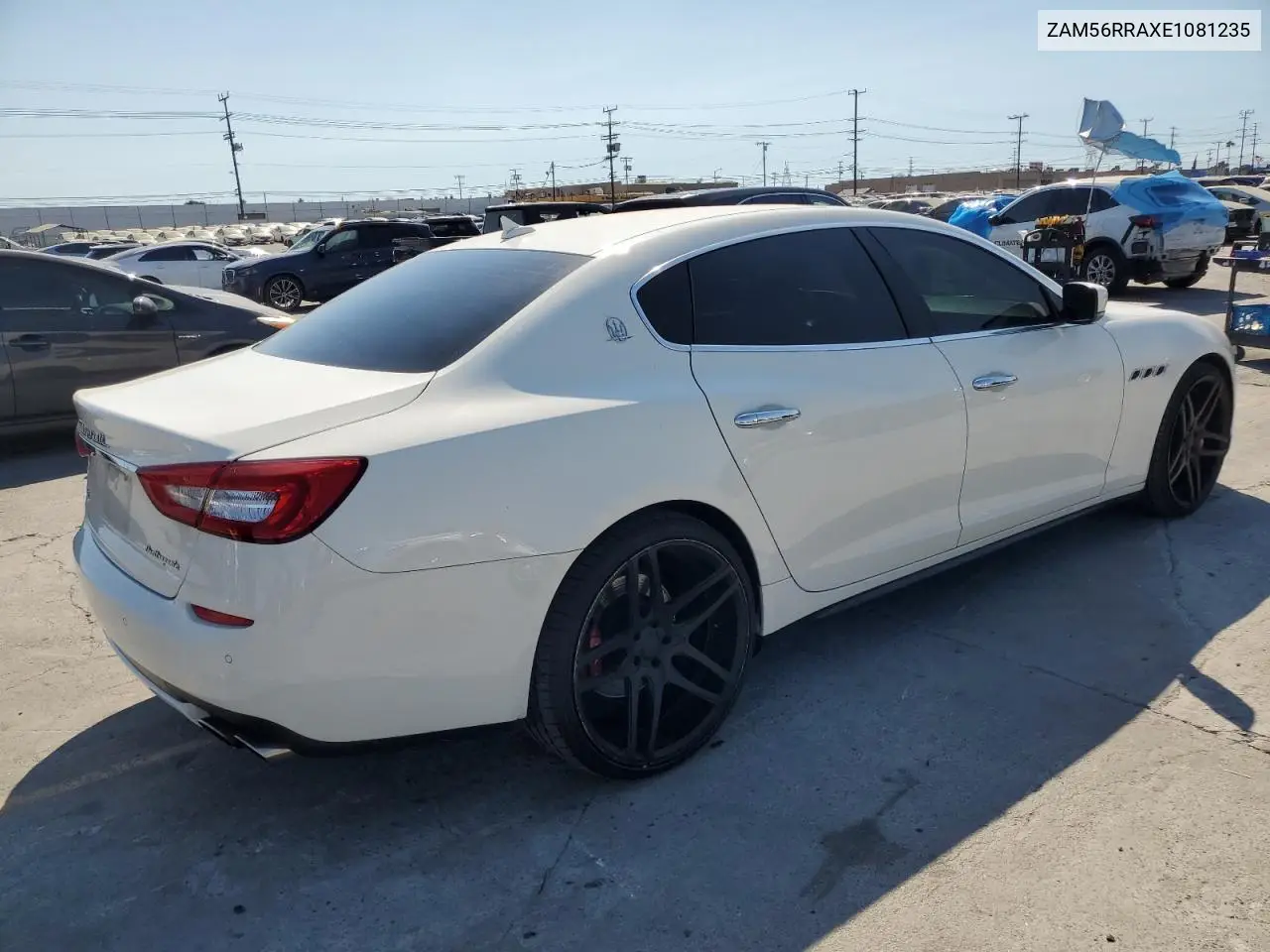 2014 Maserati Quattroporte S VIN: ZAM56RRAXE1081235 Lot: 64766915