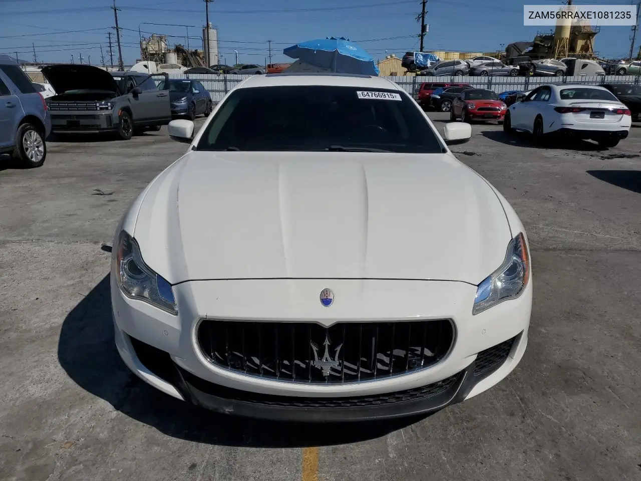 2014 Maserati Quattroporte S VIN: ZAM56RRAXE1081235 Lot: 64766915