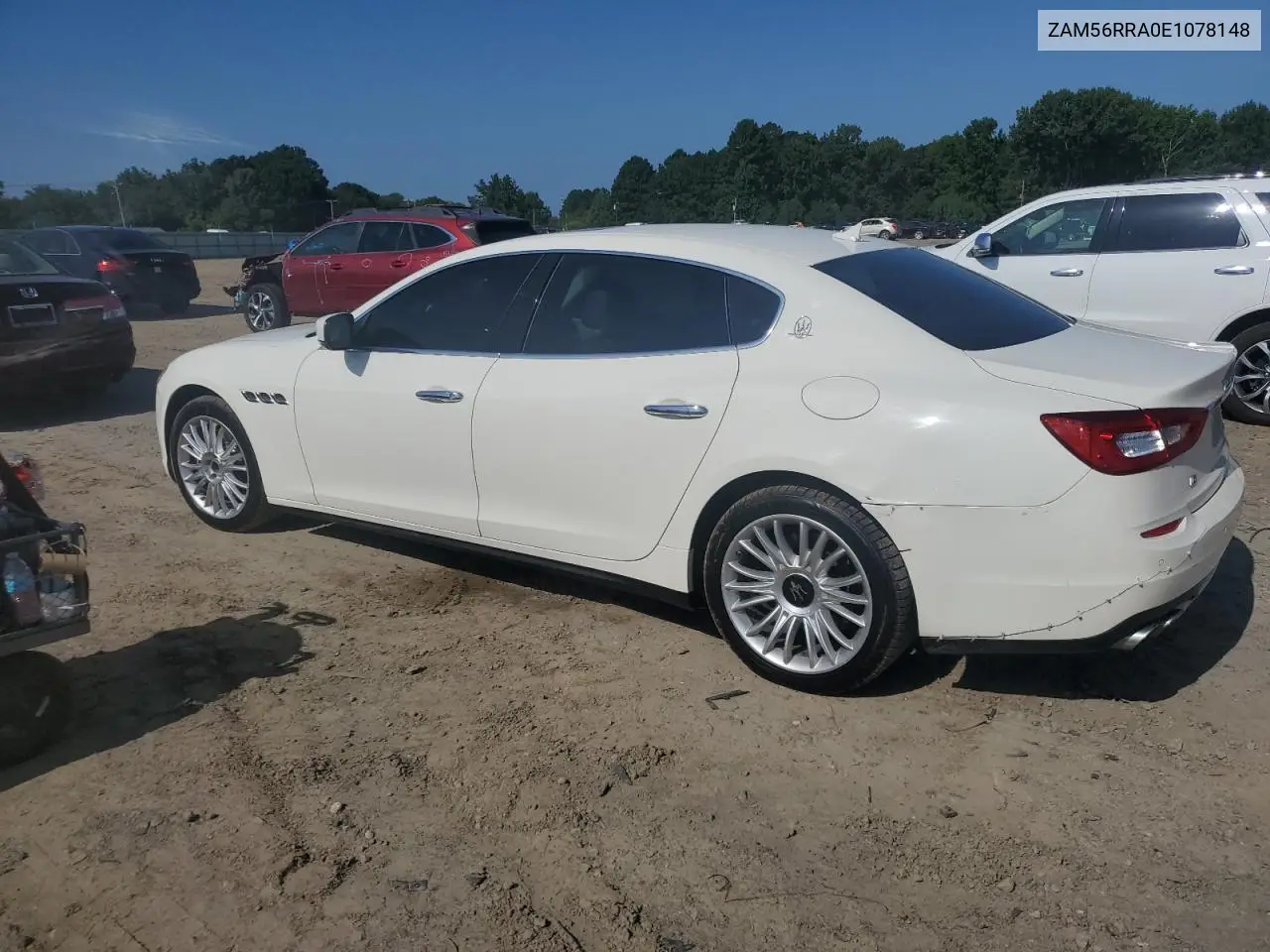 2014 Maserati Quattroporte S VIN: ZAM56RRA0E1078148 Lot: 65183705