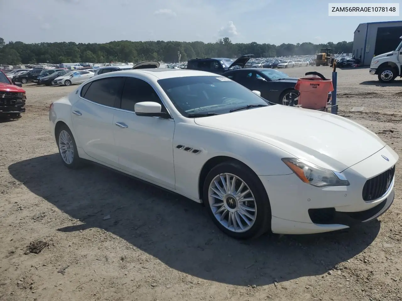 2014 Maserati Quattroporte S VIN: ZAM56RRA0E1078148 Lot: 65183705