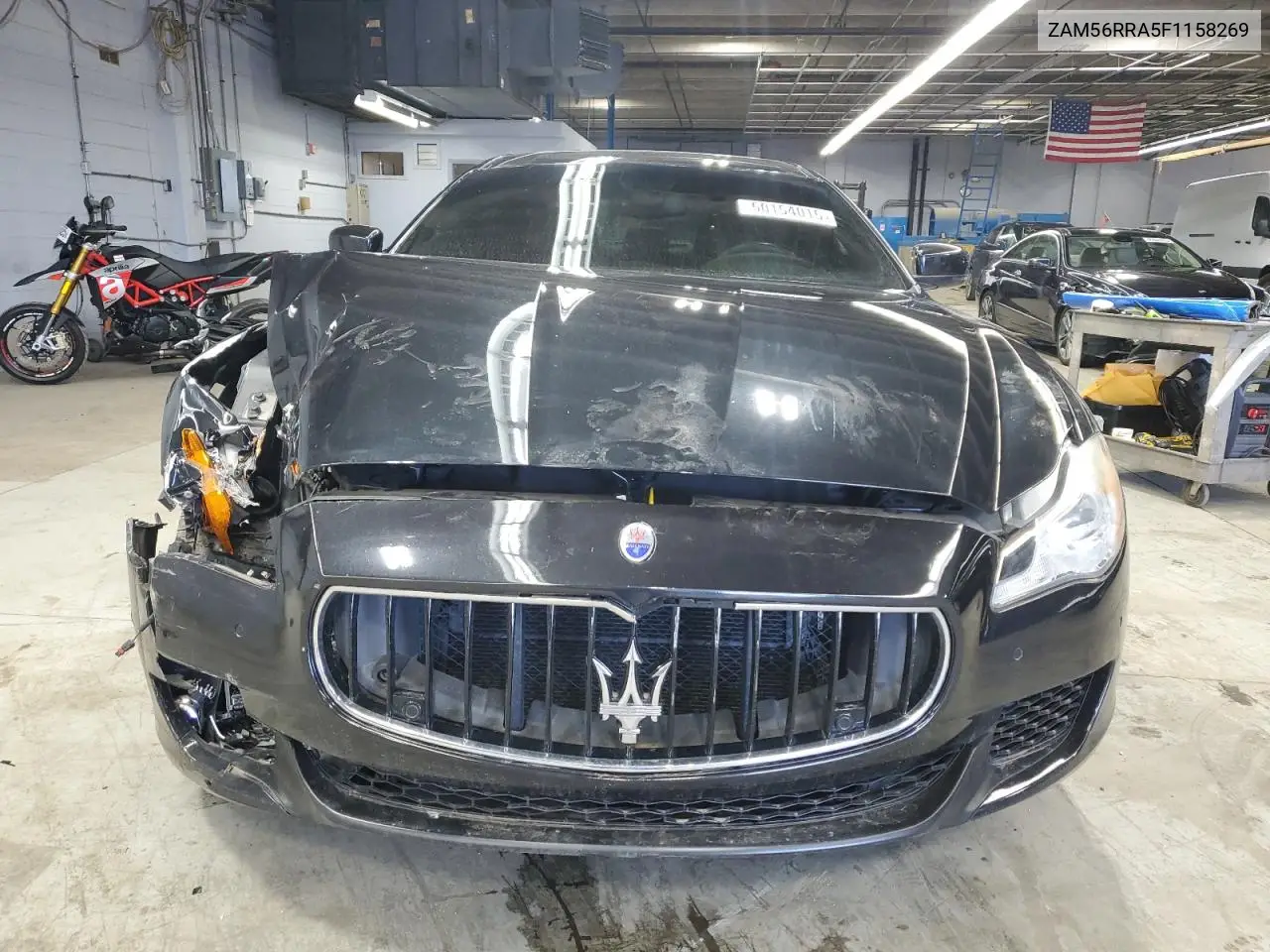 2015 Maserati Quattroporte S VIN: ZAM56RRA5F1158269 Lot: 50154015
