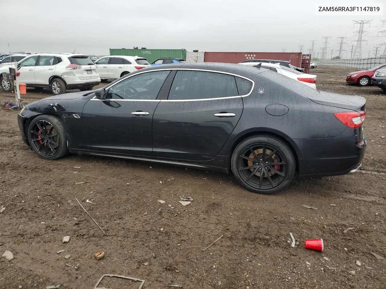 2015 Maserati Quattroporte S VIN: ZAM56RRA3F1147819 Lot: 55416095