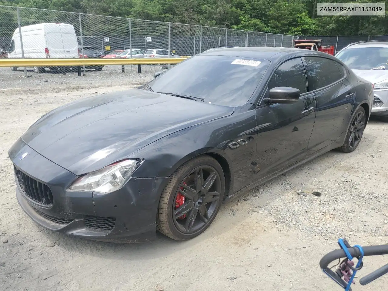 2015 Maserati Quattroporte S VIN: ZAM56RRAXF1153049 Lot: 60435245