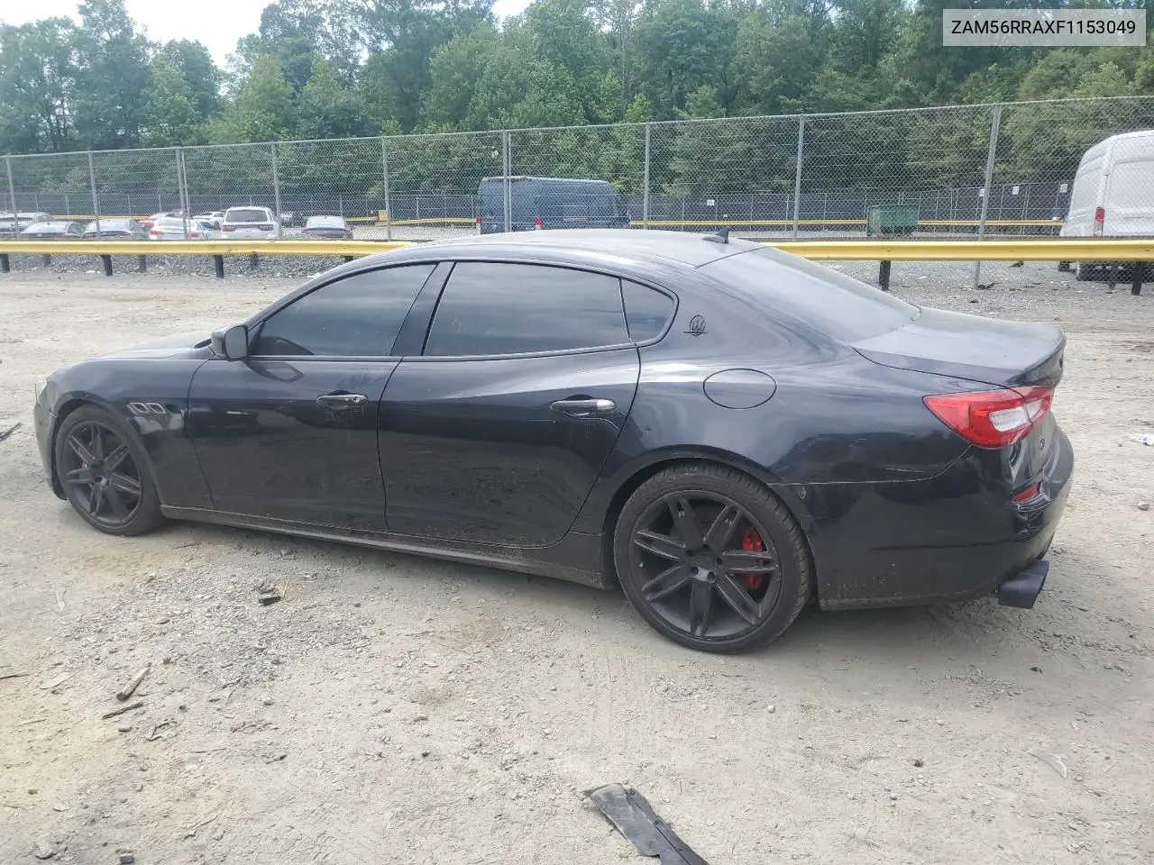 2015 Maserati Quattroporte S VIN: ZAM56RRAXF1153049 Lot: 60435245