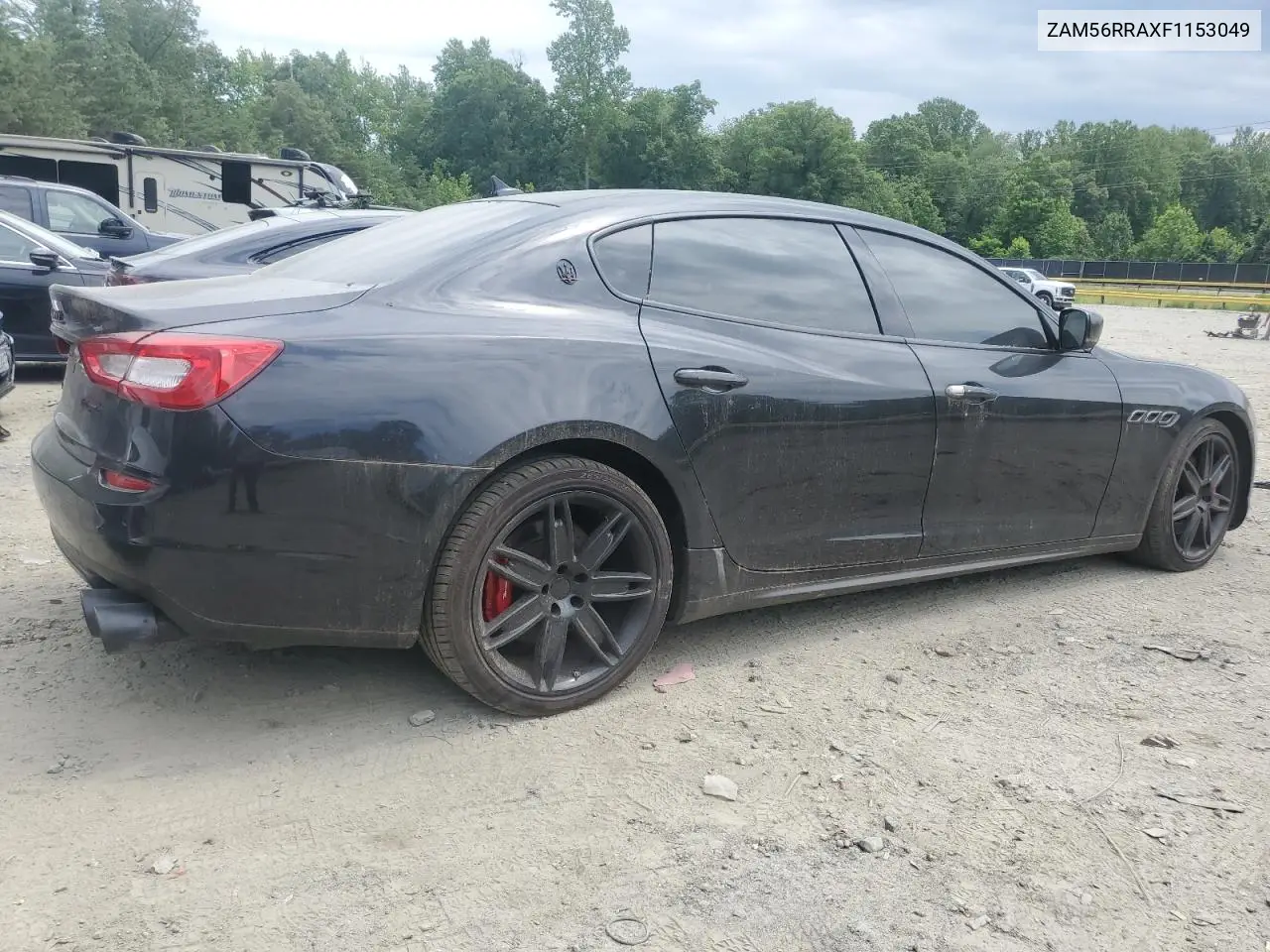2015 Maserati Quattroporte S VIN: ZAM56RRAXF1153049 Lot: 60435245