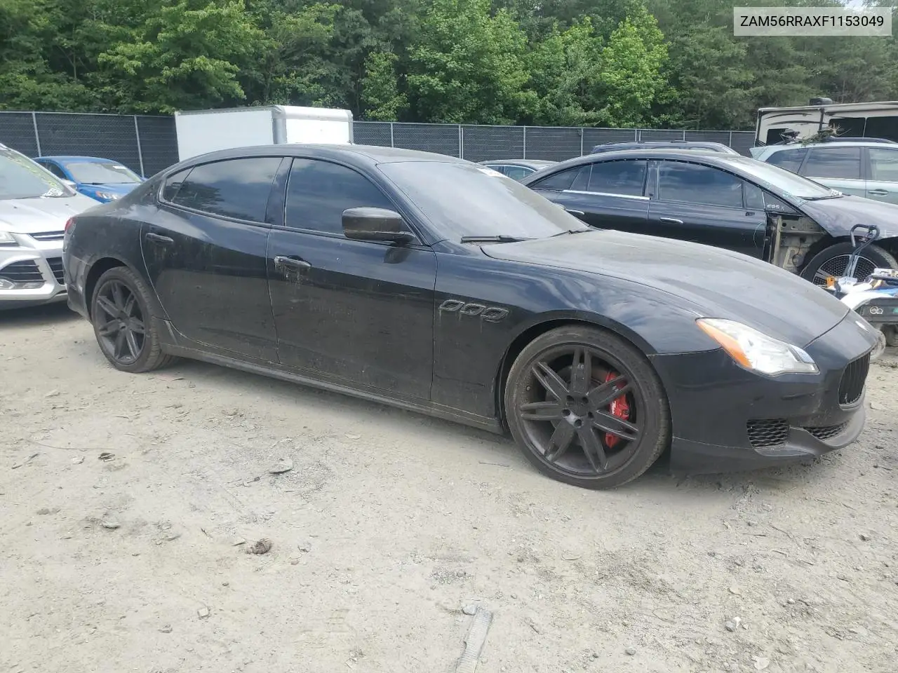 2015 Maserati Quattroporte S VIN: ZAM56RRAXF1153049 Lot: 60435245