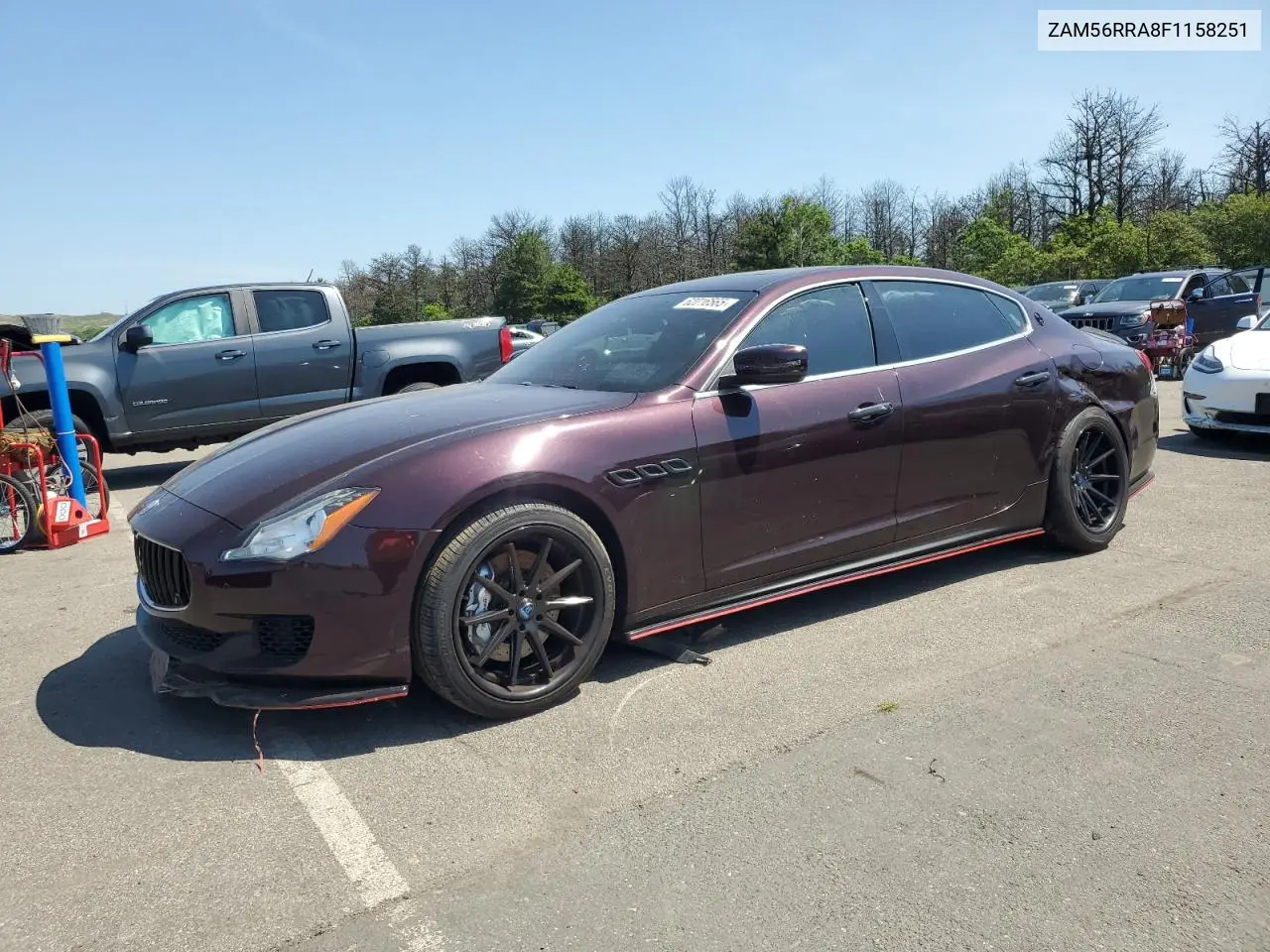 2015 Maserati Quattroporte S VIN: ZAM56RRA8F1158251 Lot: 62016565