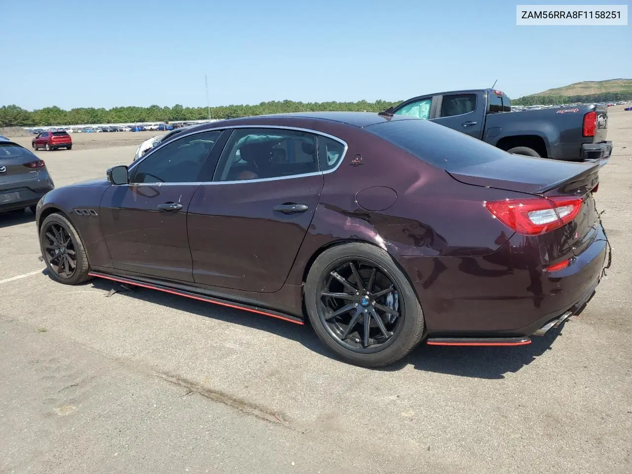 2015 Maserati Quattroporte S VIN: ZAM56RRA8F1158251 Lot: 62016565