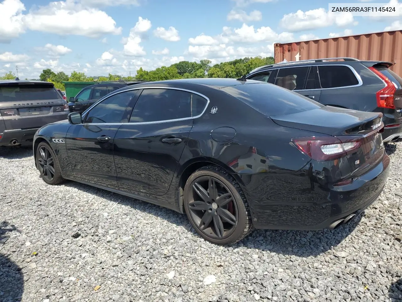 2015 Maserati Quattroporte S VIN: ZAM56RRA3F1145424 Lot: 63121605