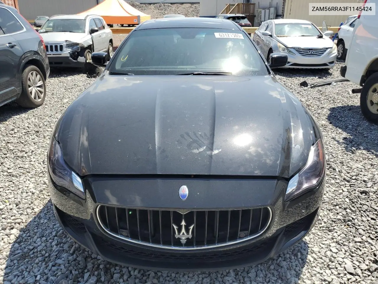 2015 Maserati Quattroporte S VIN: ZAM56RRA3F1145424 Lot: 63121605