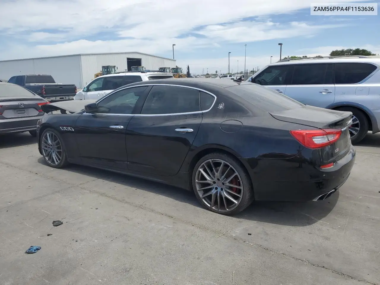 2015 Maserati Quattroporte Gts VIN: ZAM56PPA4F1153636 Lot: 63486485