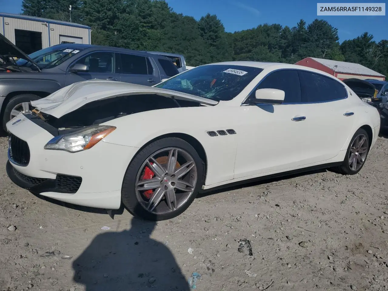 2015 Maserati Quattroporte S VIN: ZAM56RRA5F1149328 Lot: 65984635