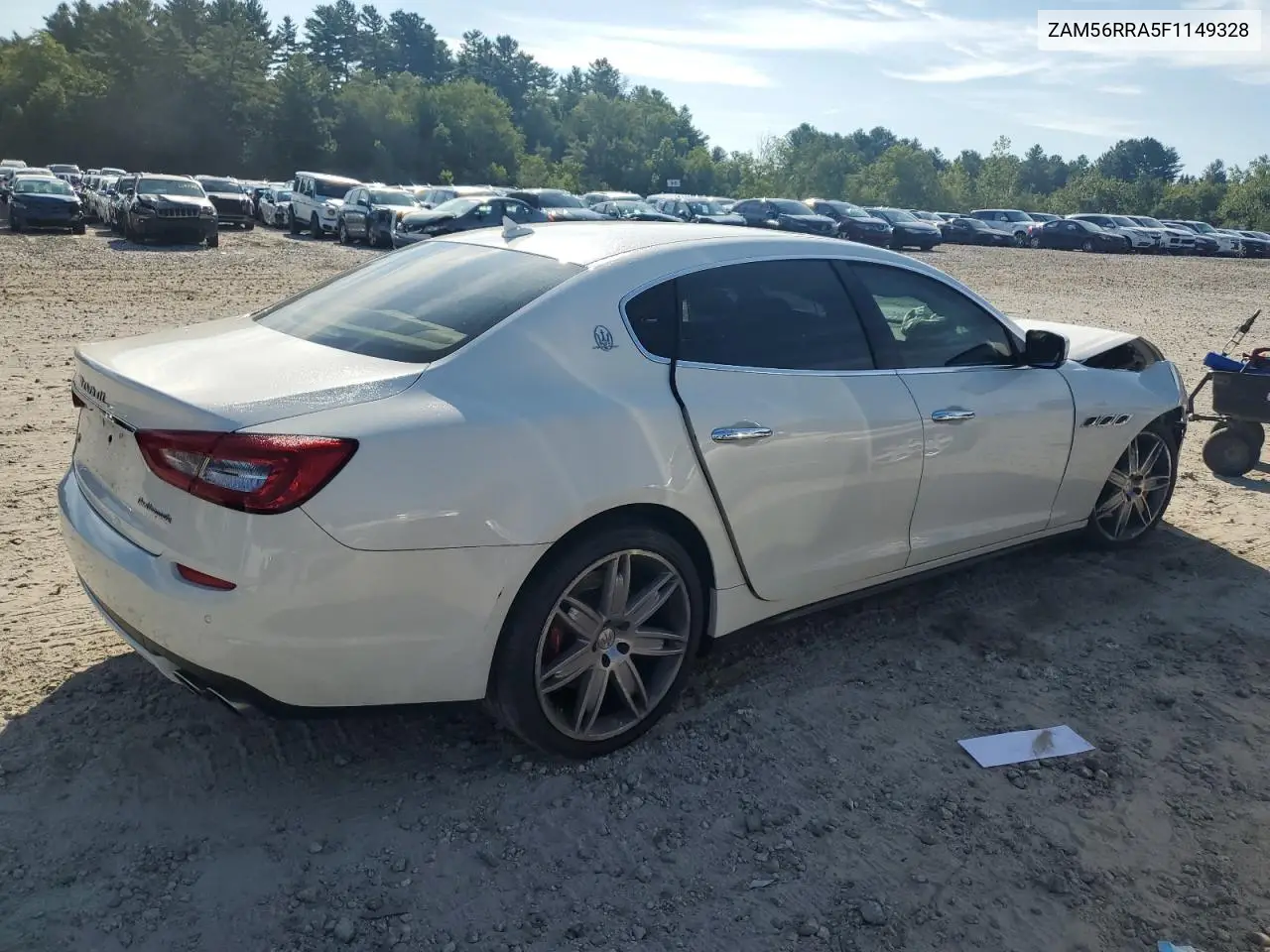 2015 Maserati Quattroporte S VIN: ZAM56RRA5F1149328 Lot: 65984635