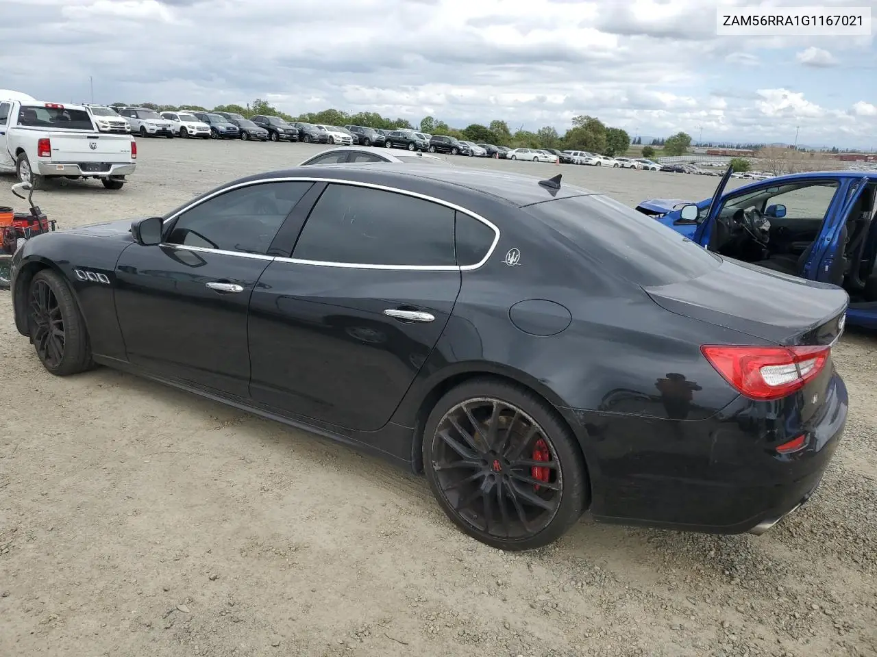 2016 Maserati Quattroporte S VIN: ZAM56RRA1G1167021 Lot: 51009545