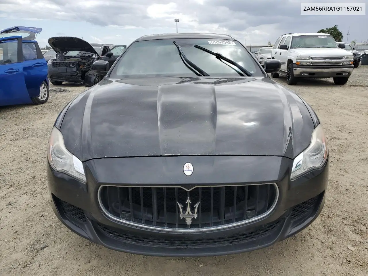 2016 Maserati Quattroporte S VIN: ZAM56RRA1G1167021 Lot: 51009545