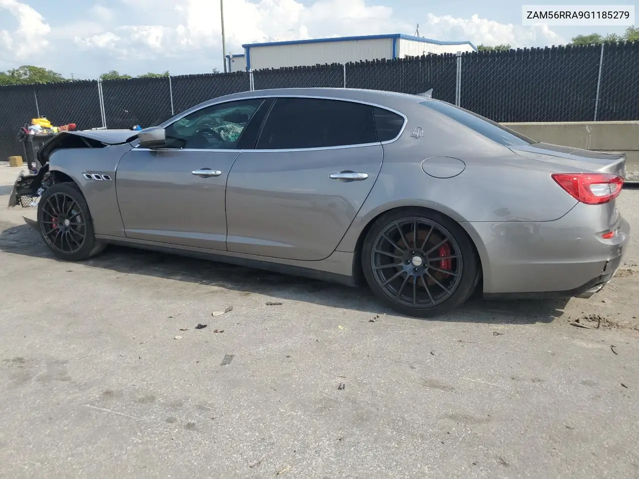 2016 Maserati Quattroporte S VIN: ZAM56RRA9G1185279 Lot: 56595585