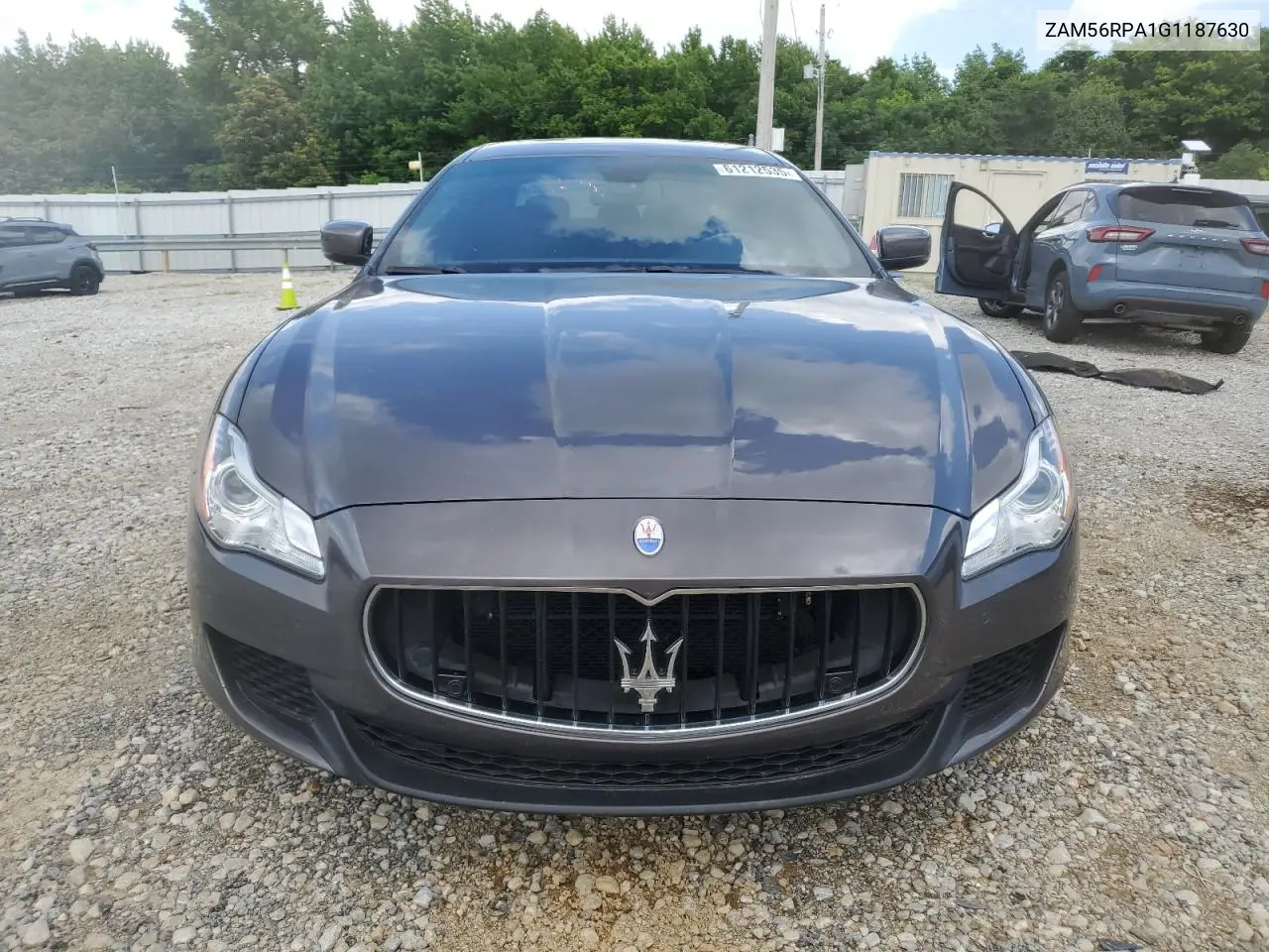 2016 Maserati Quattroporte S VIN: ZAM56RPA1G1187630 Lot: 61212535