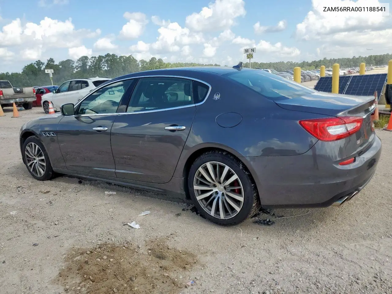2016 Maserati Quattroporte S VIN: ZAM56RRA0G1188541 Lot: 61218375
