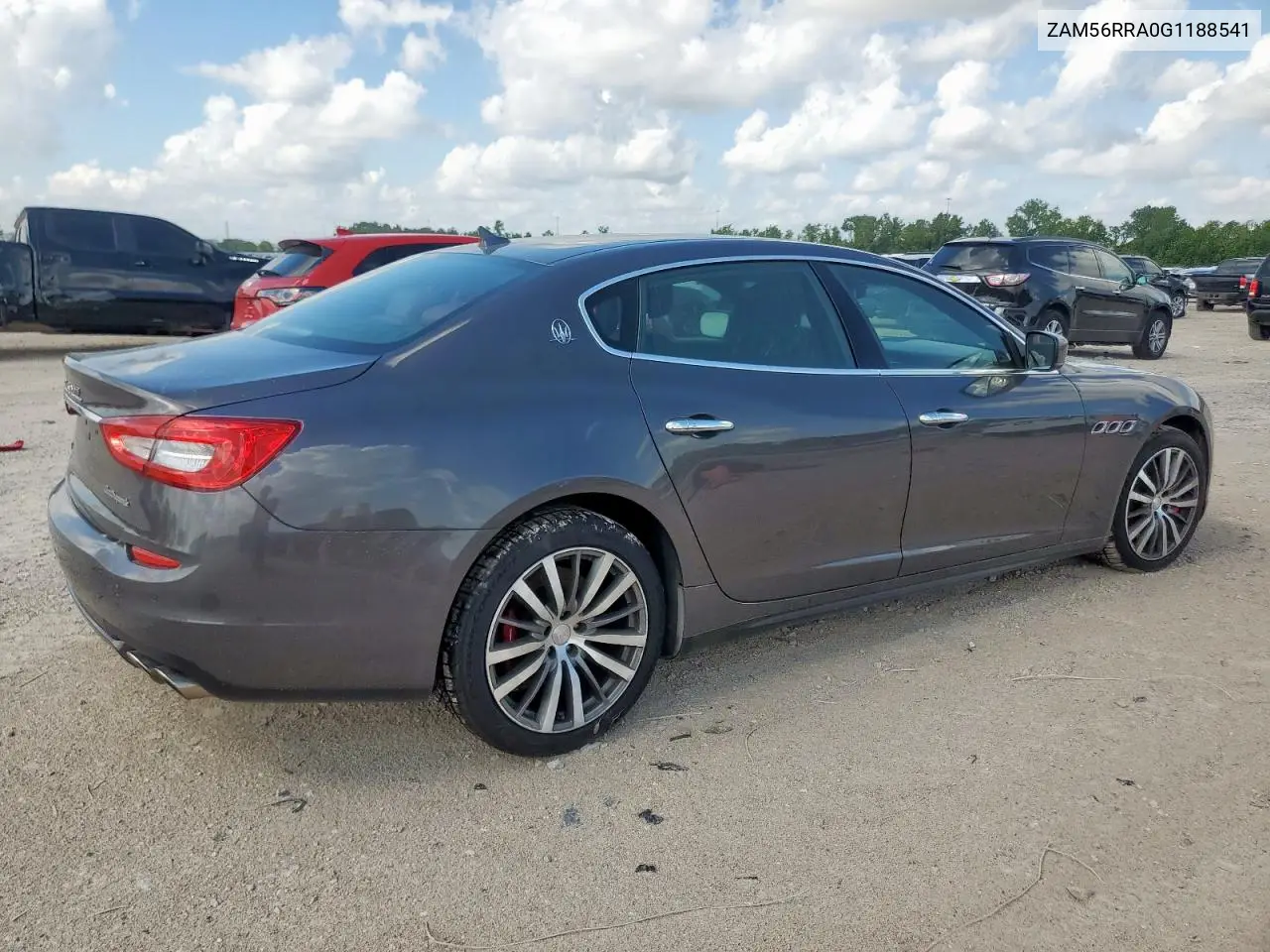 2016 Maserati Quattroporte S VIN: ZAM56RRA0G1188541 Lot: 61218375