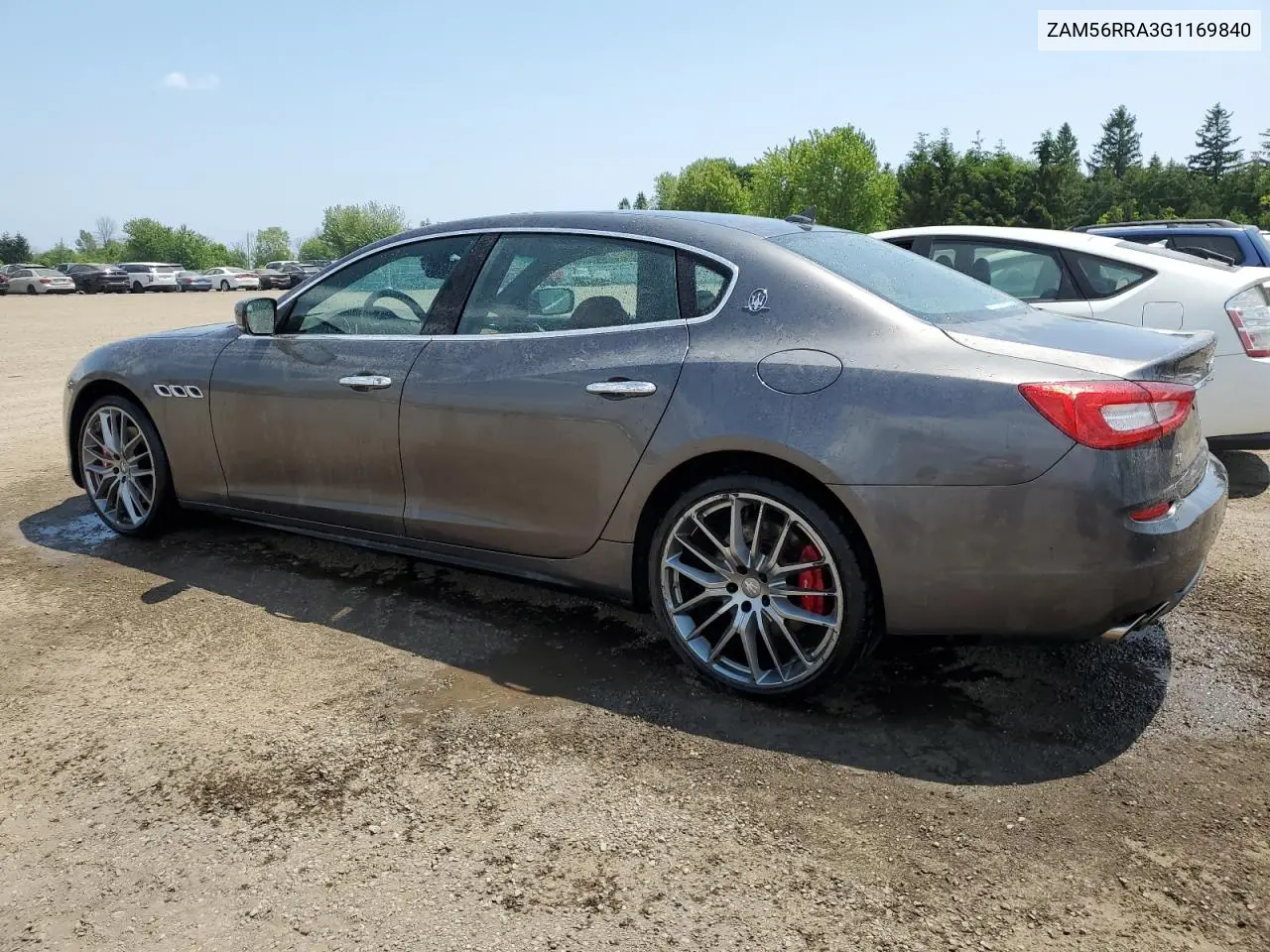 2016 Maserati Quattroporte S VIN: ZAM56RRA3G1169840 Lot: 61904435