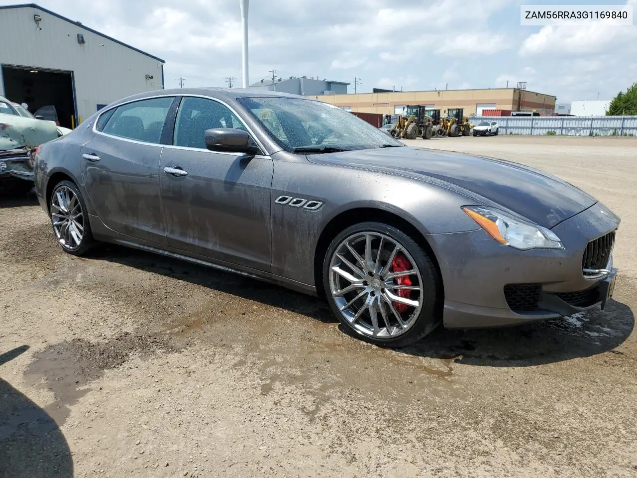 2016 Maserati Quattroporte S VIN: ZAM56RRA3G1169840 Lot: 61904435