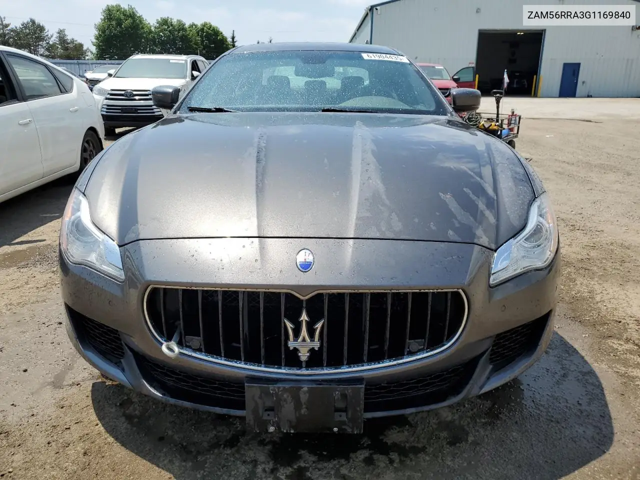 2016 Maserati Quattroporte S VIN: ZAM56RRA3G1169840 Lot: 61904435