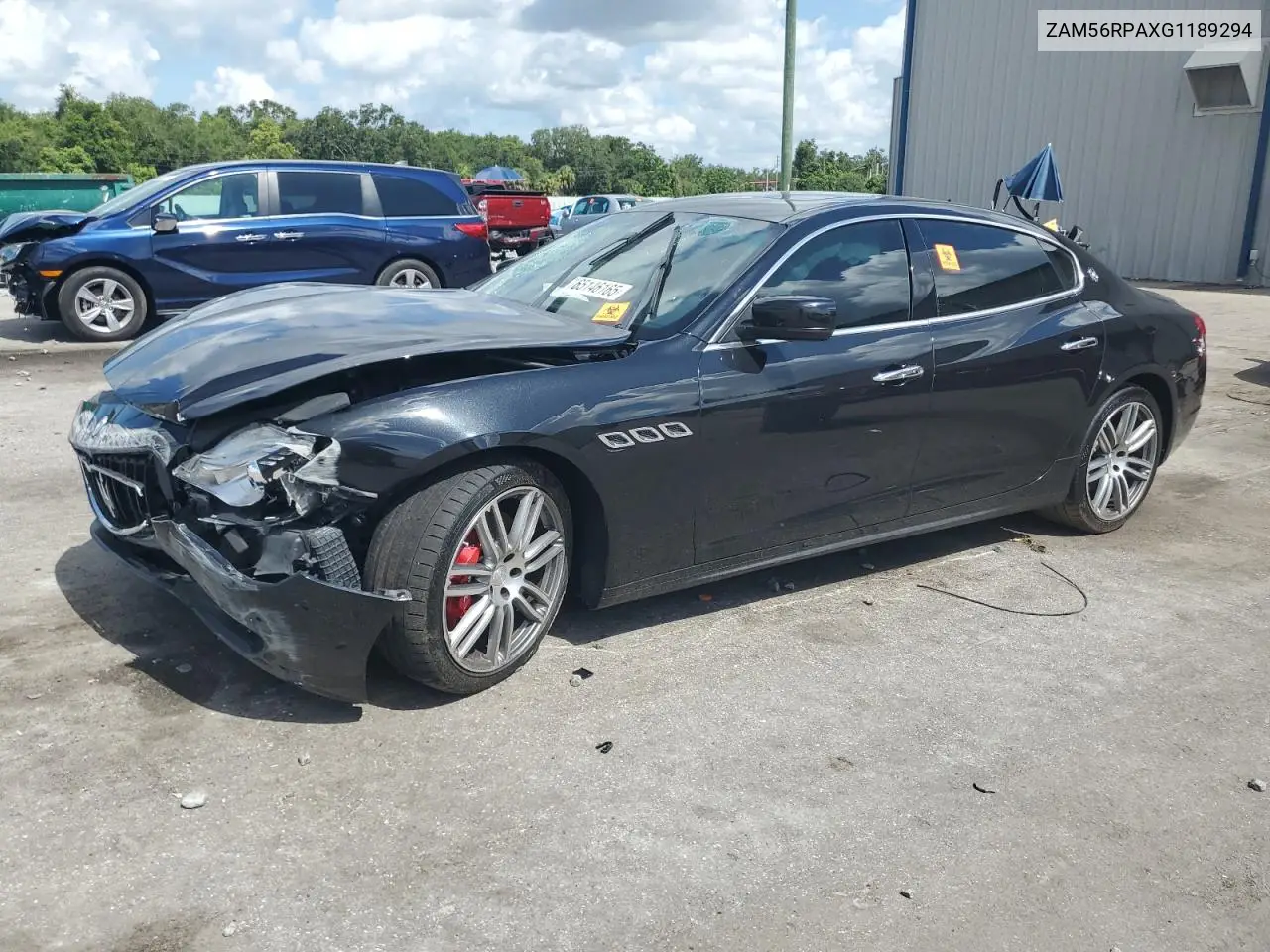 2016 Maserati Quattroporte S VIN: ZAM56RPAXG1189294 Lot: 65146165