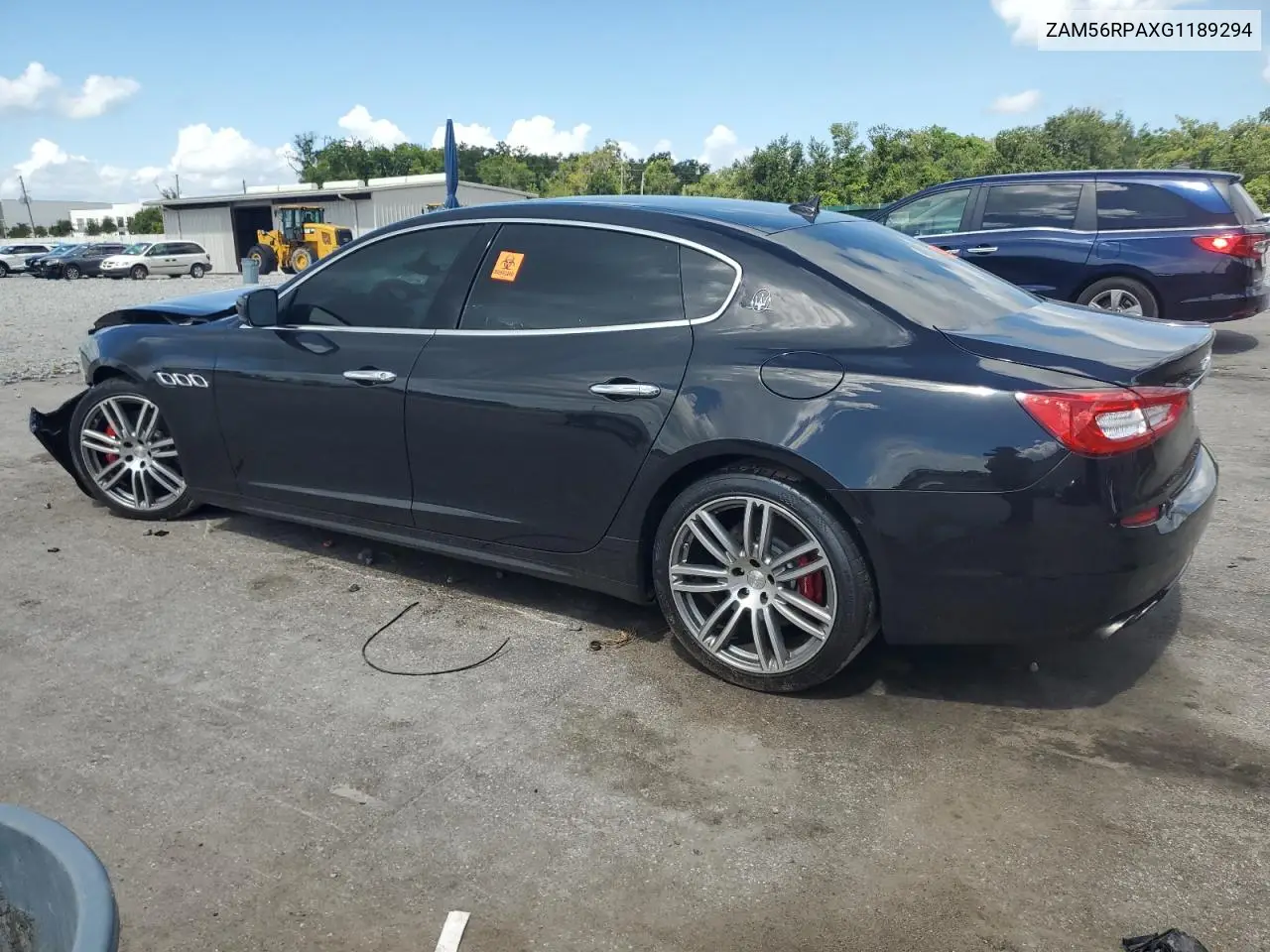 2016 Maserati Quattroporte S VIN: ZAM56RPAXG1189294 Lot: 65146165