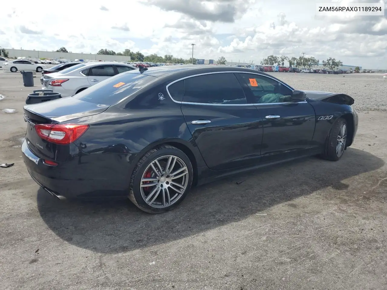 2016 Maserati Quattroporte S VIN: ZAM56RPAXG1189294 Lot: 65146165
