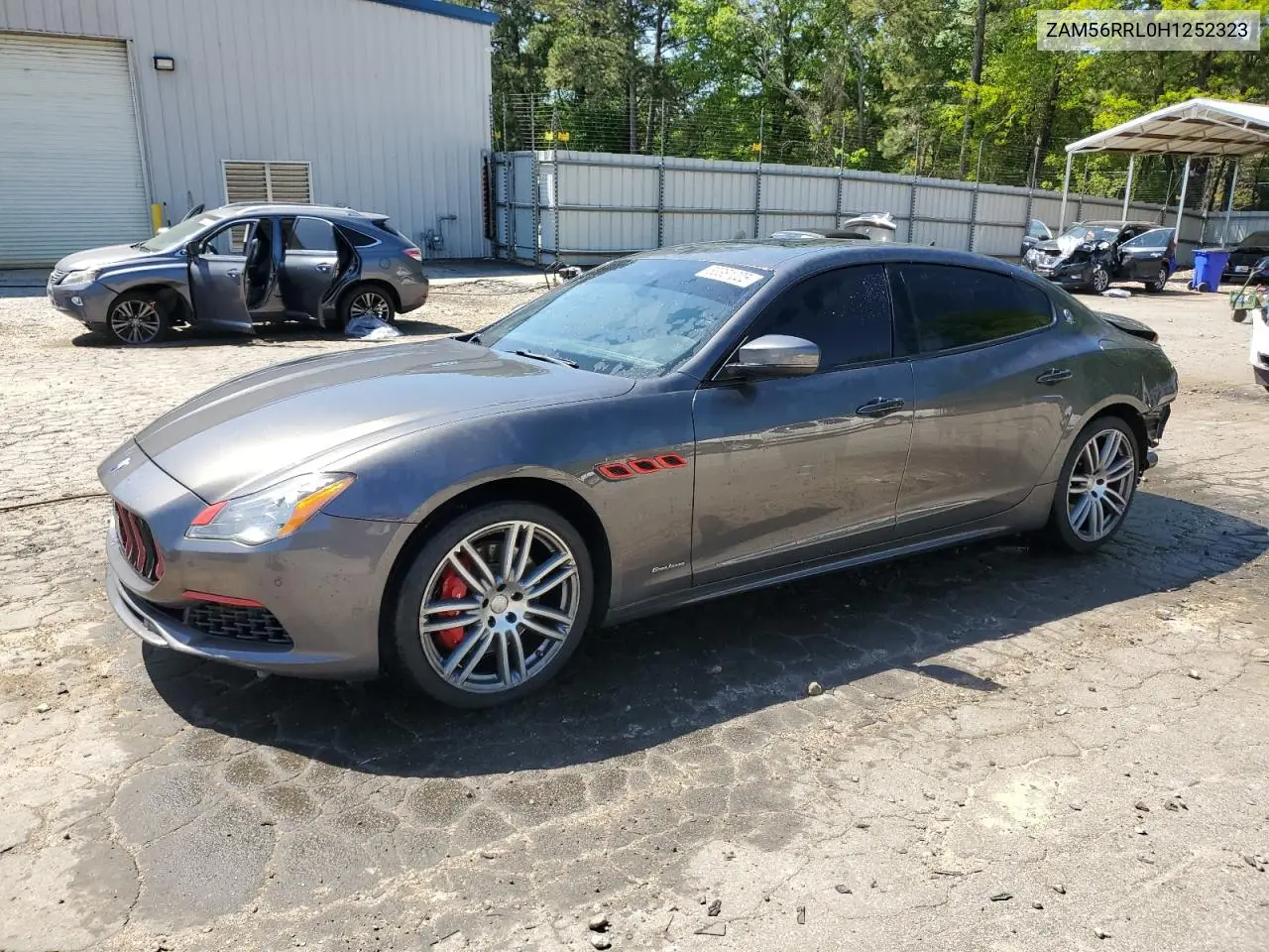 2017 Maserati Quattroporte S VIN: ZAM56RRL0H1252323 Lot: 53361025