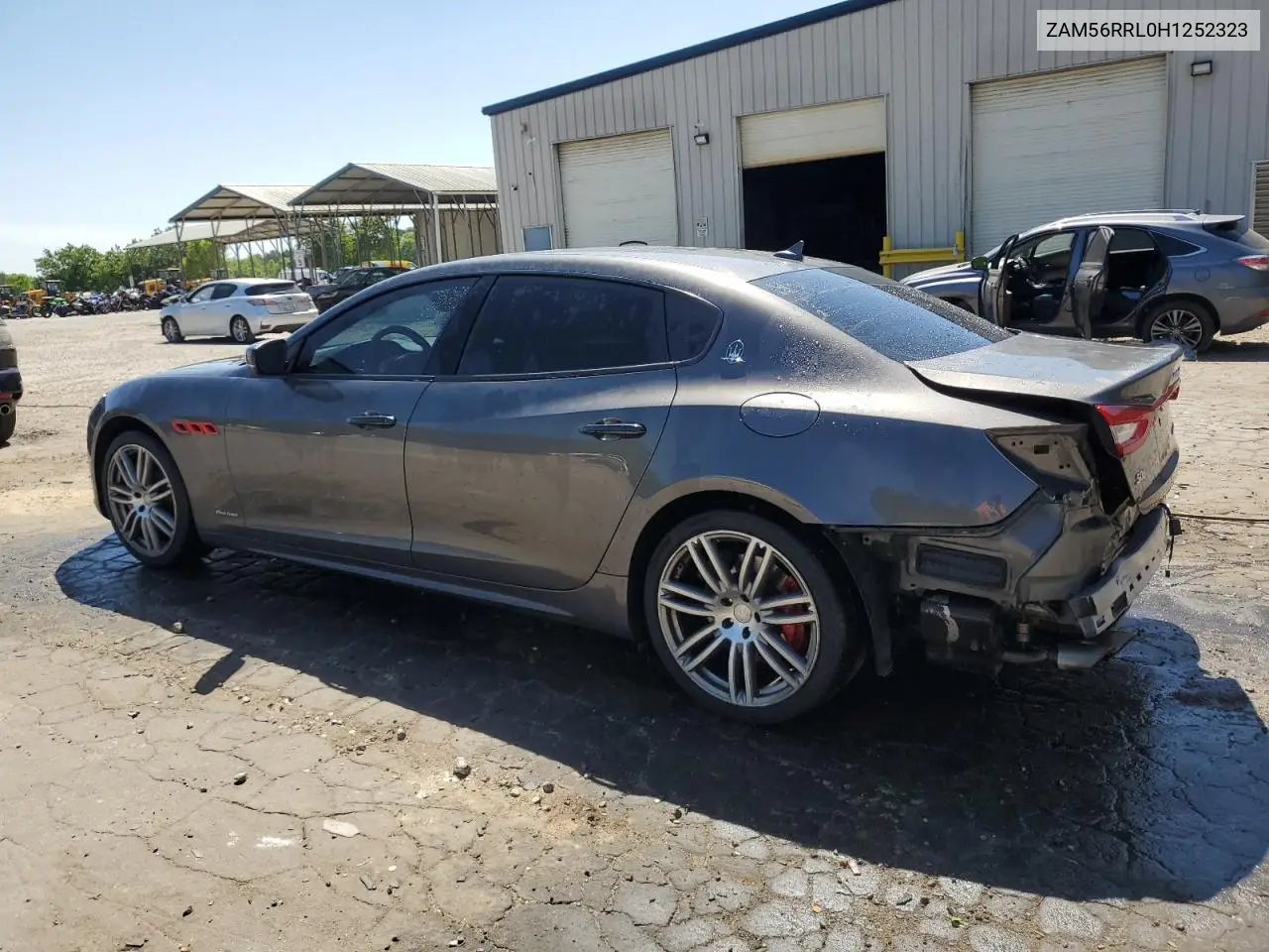 2017 Maserati Quattroporte S VIN: ZAM56RRL0H1252323 Lot: 53361025