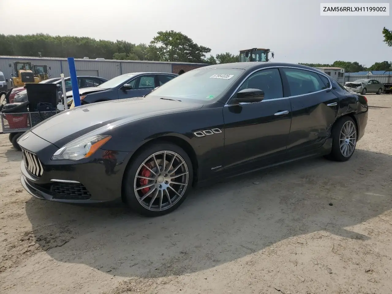 2017 Maserati Quattroporte S VIN: ZAM56RRLXH1199002 Lot: 57954335