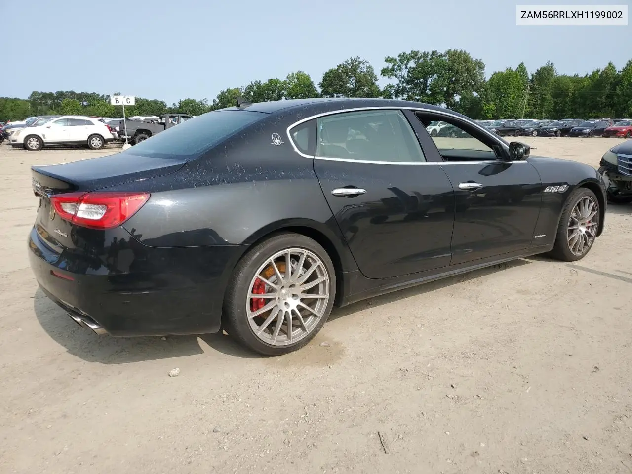 2017 Maserati Quattroporte S VIN: ZAM56RRLXH1199002 Lot: 57954335