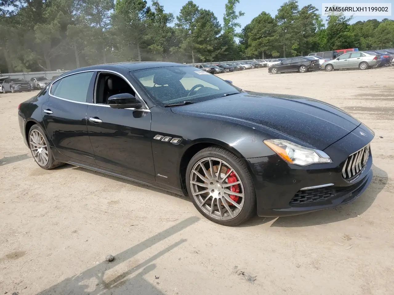 2017 Maserati Quattroporte S VIN: ZAM56RRLXH1199002 Lot: 57954335