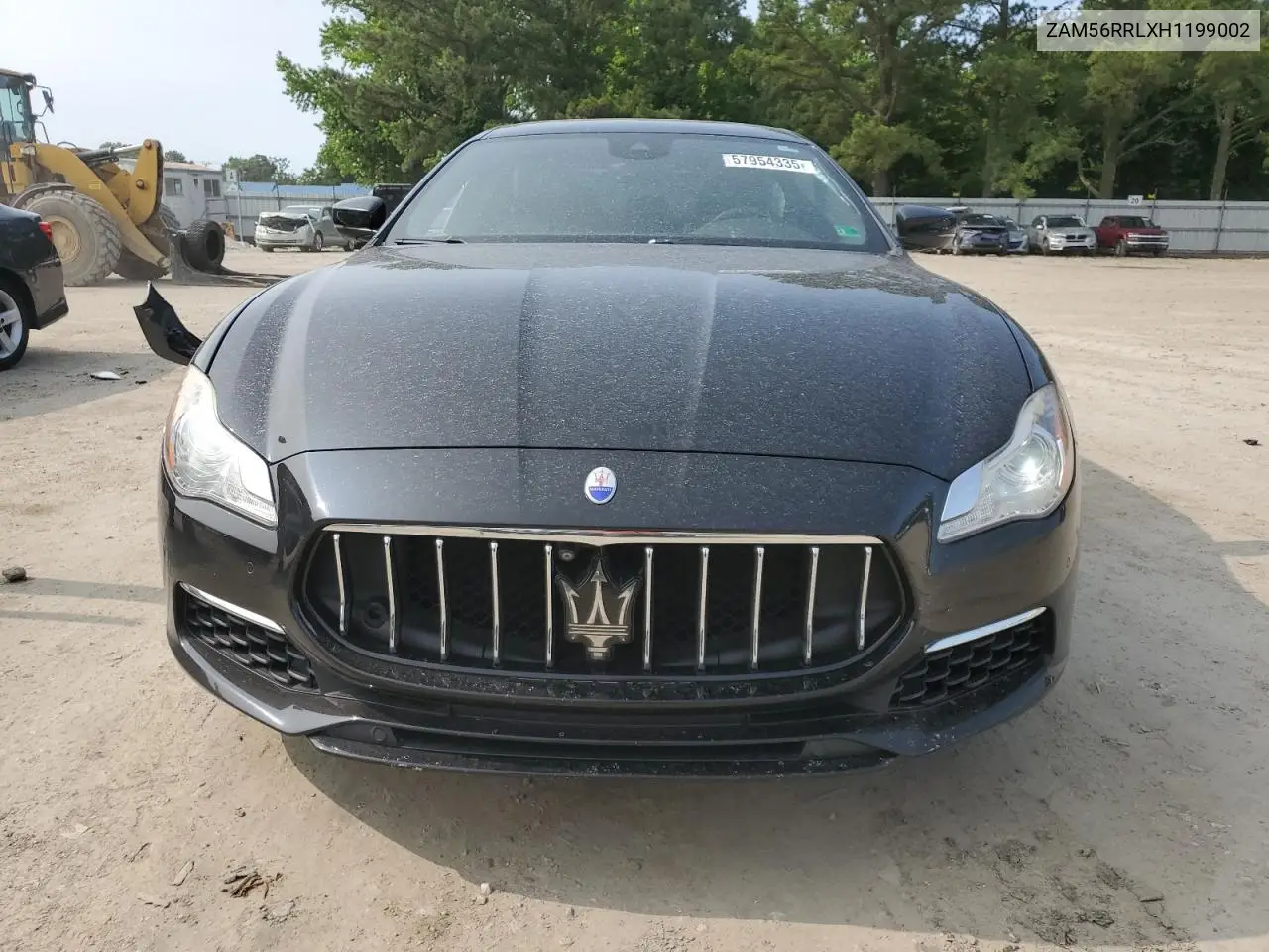 2017 Maserati Quattroporte S VIN: ZAM56RRLXH1199002 Lot: 57954335