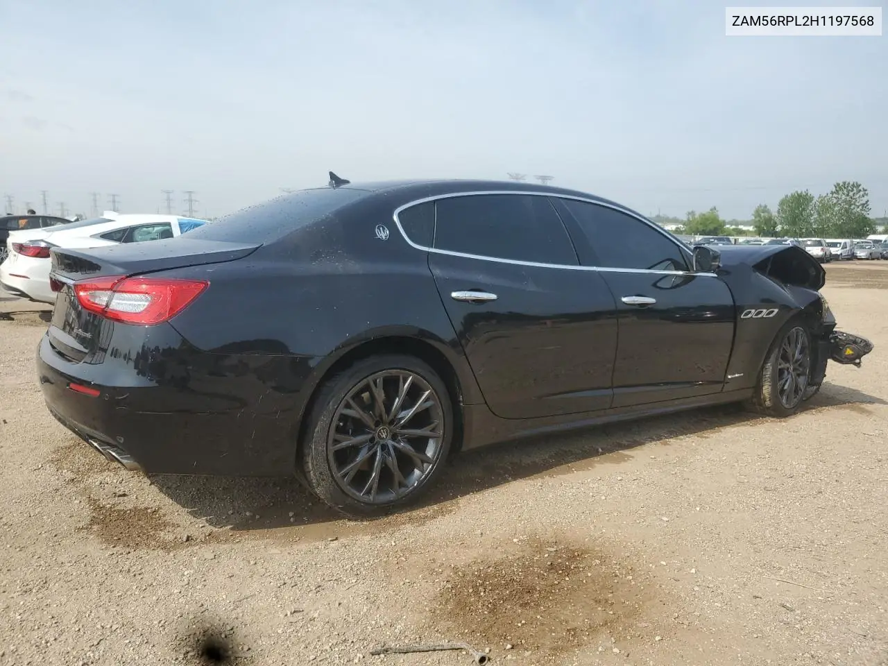 2017 Maserati Quattroporte S VIN: ZAM56RPL2H1197568 Lot: 59593775