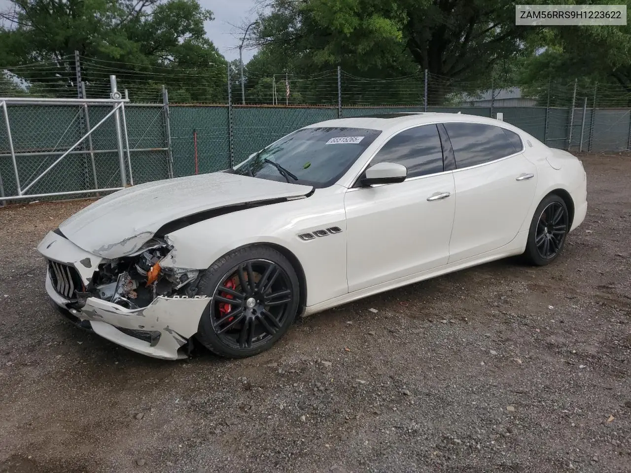 2017 Maserati Quattroporte S VIN: ZAM56RRS9H1223622 Lot: 65515265