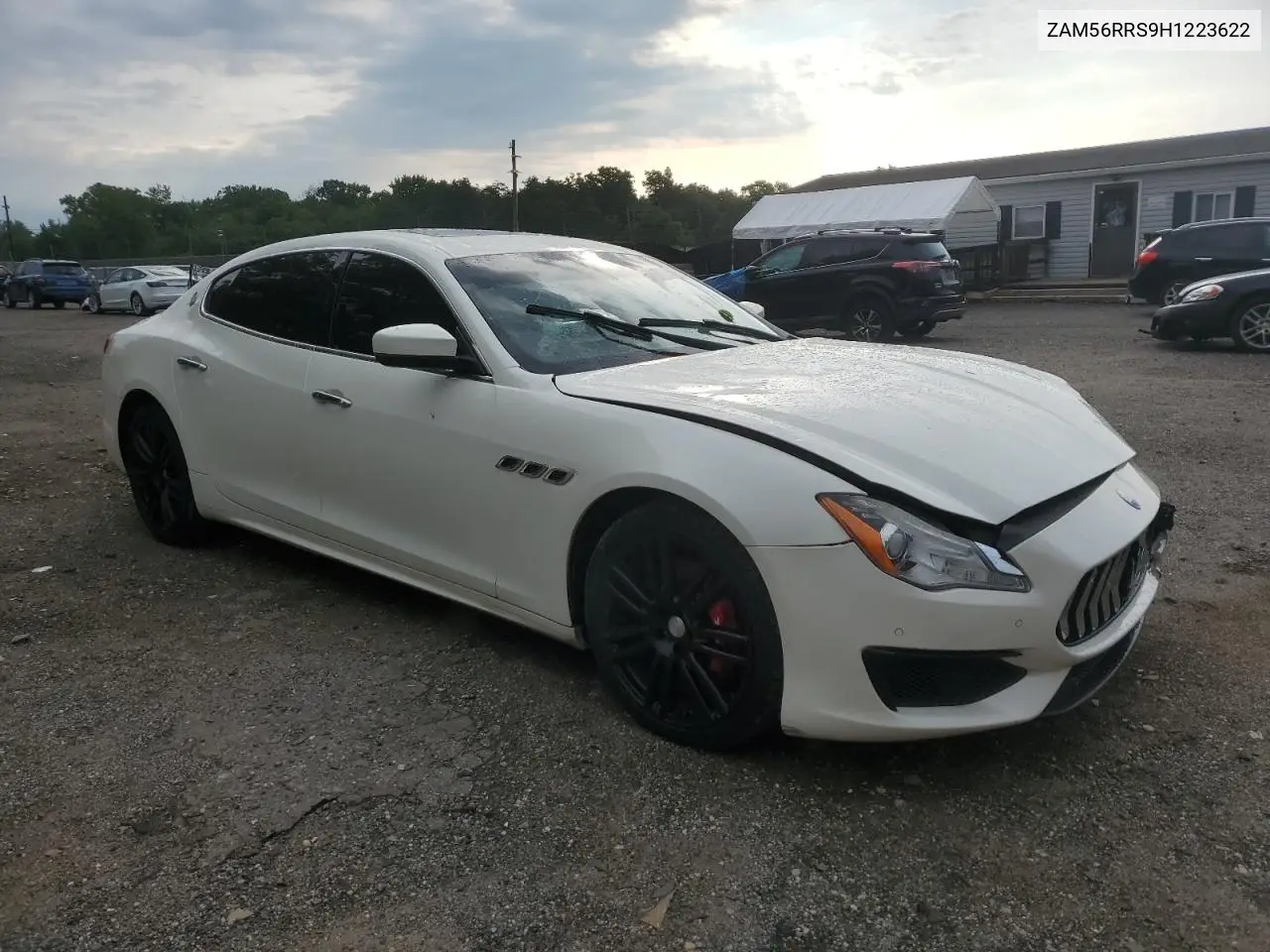 2017 Maserati Quattroporte S VIN: ZAM56RRS9H1223622 Lot: 65515265