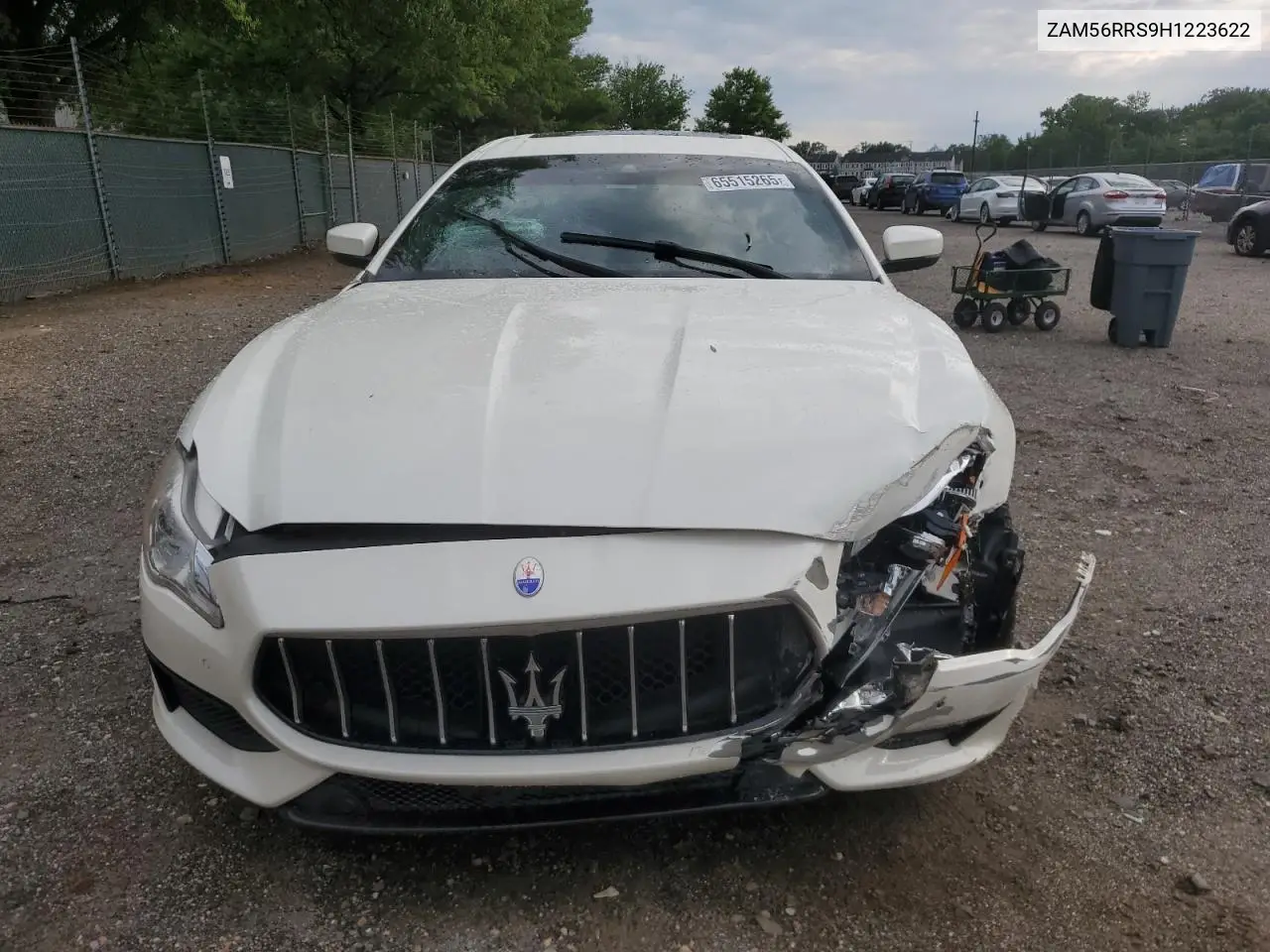 2017 Maserati Quattroporte S VIN: ZAM56RRS9H1223622 Lot: 65515265