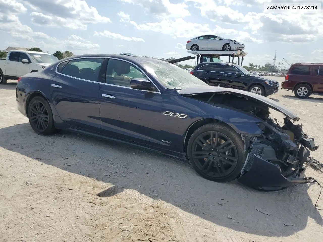 2018 Maserati Quattroporte S VIN: ZAM56YRL4J1278214 Lot: 51775435