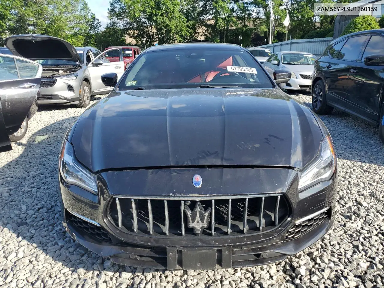 2018 Maserati Quattroporte S VIN: ZAM56YRL9J1260159 Lot: 61705355