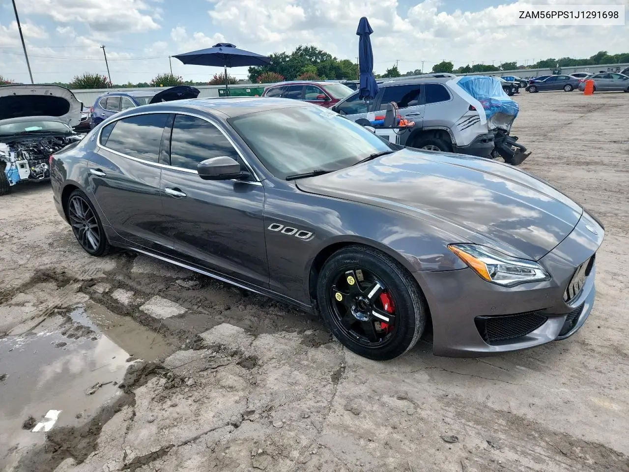 2018 Maserati Quattroporte Gts VIN: ZAM56PPS1J1291698 Lot: 64799285