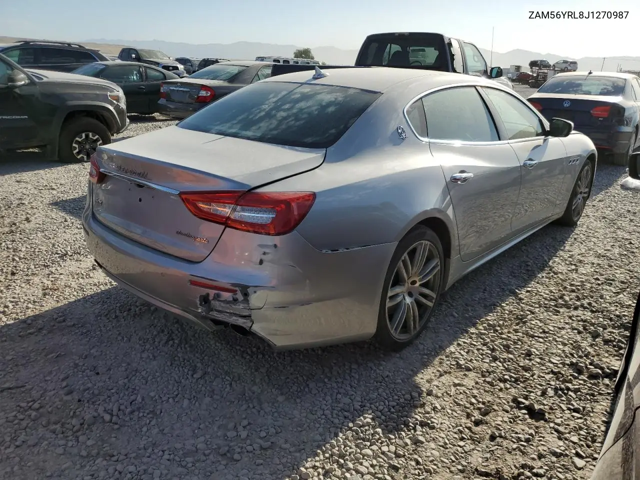 2018 Maserati Quattroporte S VIN: ZAM56YRL8J1270987 Lot: 65258875