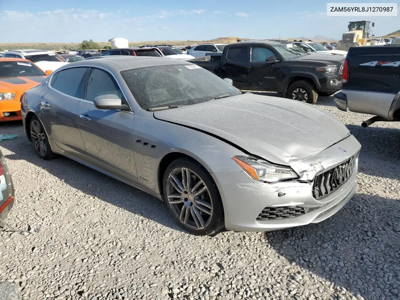 2018 Maserati Quattroporte S VIN: ZAM56YRL8J1270987 Lot: 65258875