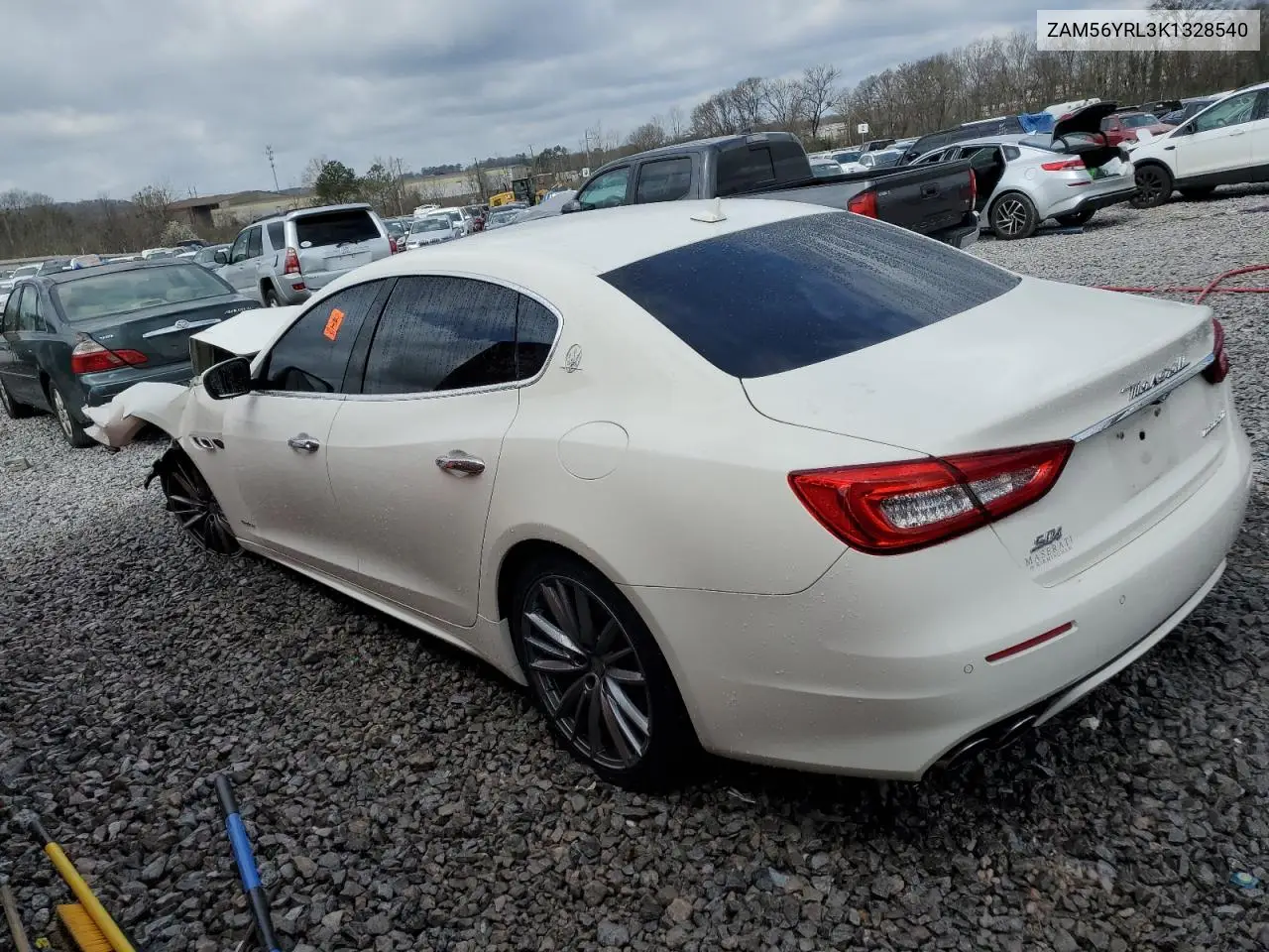 2019 Maserati Quattroporte S VIN: ZAM56YRL3K1328540 Lot: 48933685